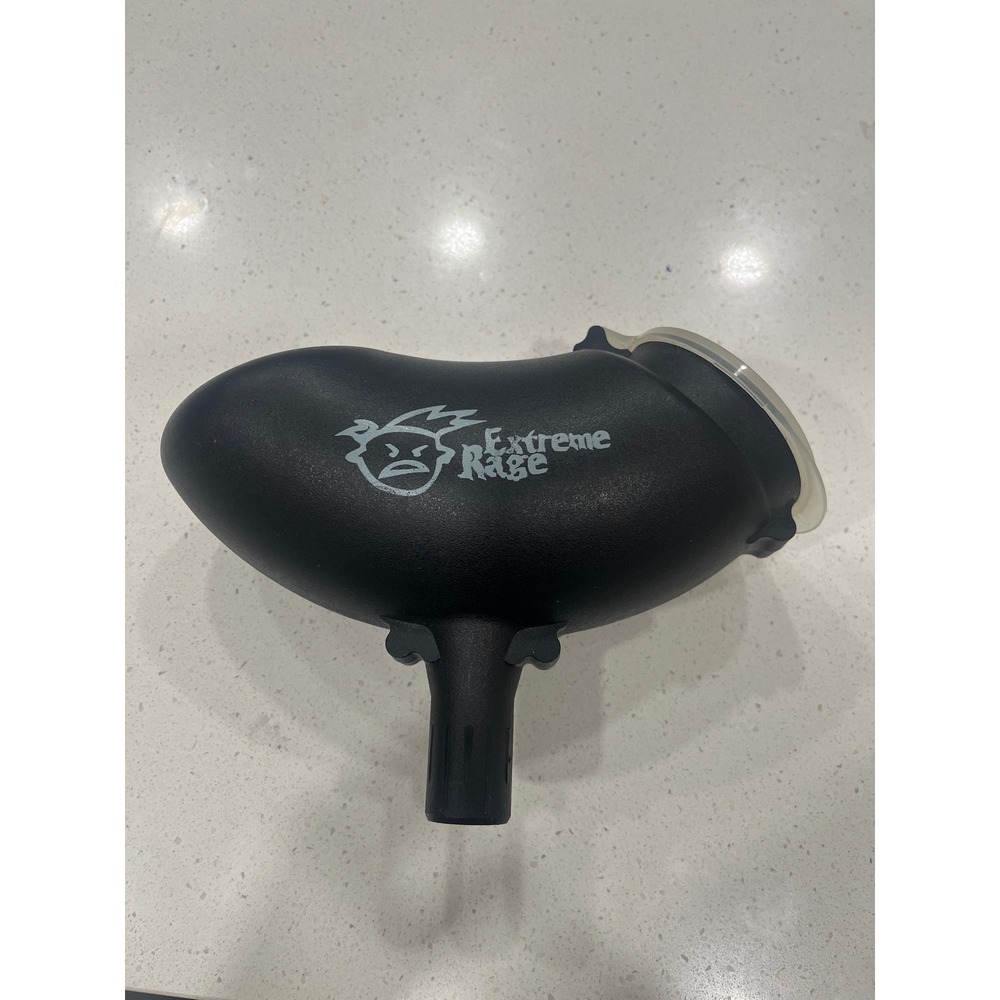 Extreme Rage Black Paintball Loader Hopper‎ with Lid for Kids